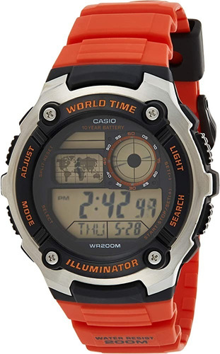 Reloj Casio Ae2100w-4a Sumergible 200m Irrompibles Tienda 