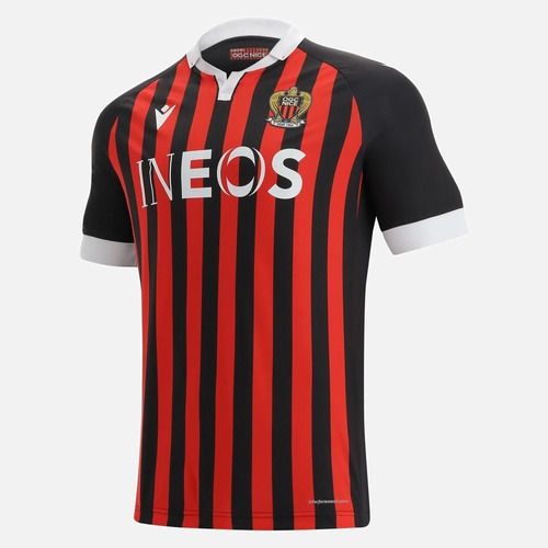 Camiseta Niza 2021/2022 Titular Nueva Original Macron