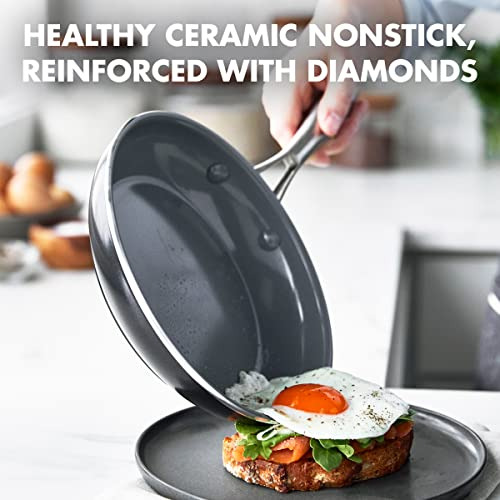 Greenpan Swift Healthy Ceramic Antisticket, Juego De Sartén