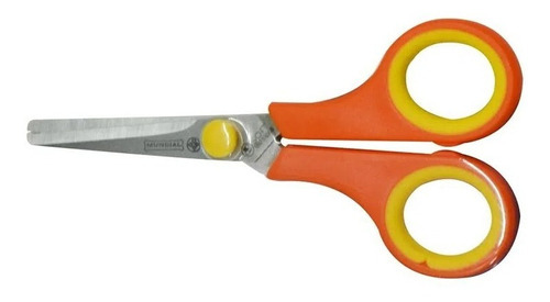 Tesoura Inox Escolar 1867 Softy 13 Cm - Mundial