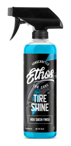 Ethos Car Care - Spray De Brillo De Llantas, 16 Oz De A...