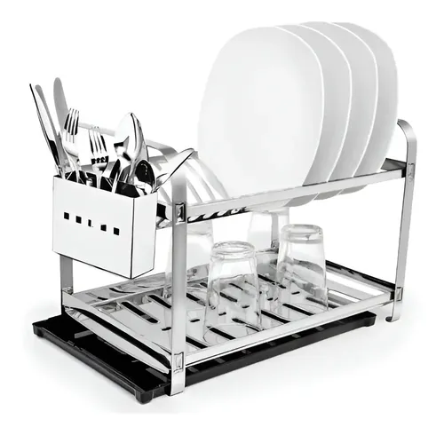 Escorredor Inox 16 Pratos