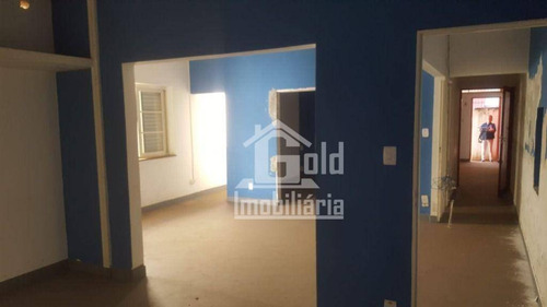 Imagem 1 de 12 de Casa Com 3 Dormitórios Para Alugar, 120 M² Por R$ 1.800/mês - Centro - Ribeirão Preto/sp - Ca2009