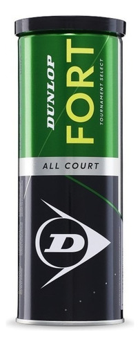 Tubo Pelotas De Tenis Dunlop Fort All Court X 3 Unidades