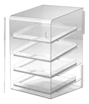 Comprar Vitrina Exhibidor  Pastelería De 4 Niveles, Acrílico