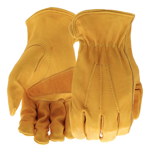 Guantes De Trabajo Unisex Adultos, Color Café, Talla M...