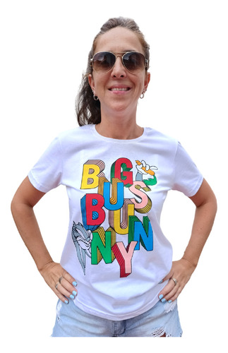 Remera Dibujos Animados Bugs Bunny Unisex