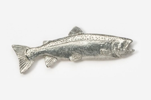 Pin Pewter Steelhead Trout Gg Harris Wildlife Collection