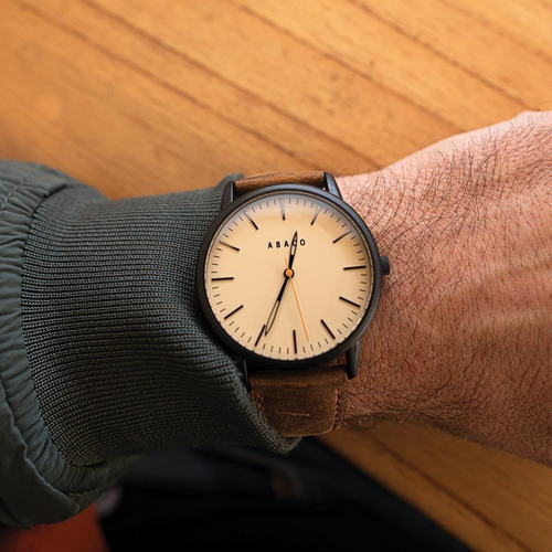 Reloj Hombre Pulsera Sumergible Abaco Original Diseño + Caja