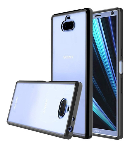 Caseexpert Sony Xperia 10 Funda, Heavy Duty Silicona Híbrida