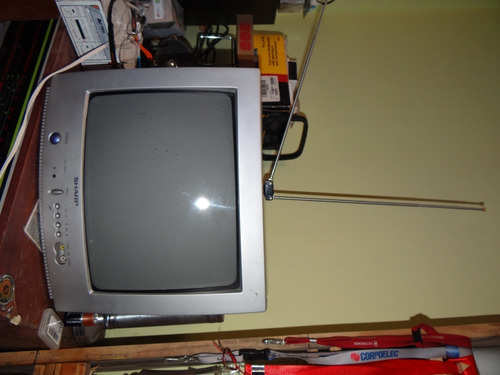Imagen 2 de 2 de Televisor 13'' Pulgadas Marca Sharp Perfecto Estado