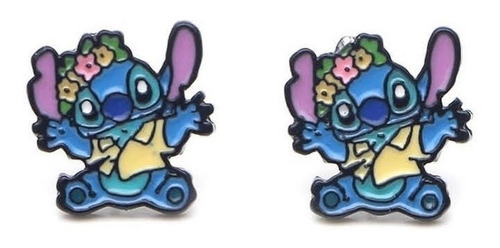 Pendientes Aros Stitch - Lilo & Stitch Kawaii Piercing Hawai