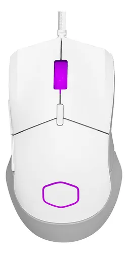 Mouse Cooler Master Mm310 Alámbrico 12.000dpi Blanco Rgb Color Blanco Mate