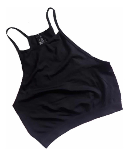 10 Crop Top Basico Dama Colores Surtidos