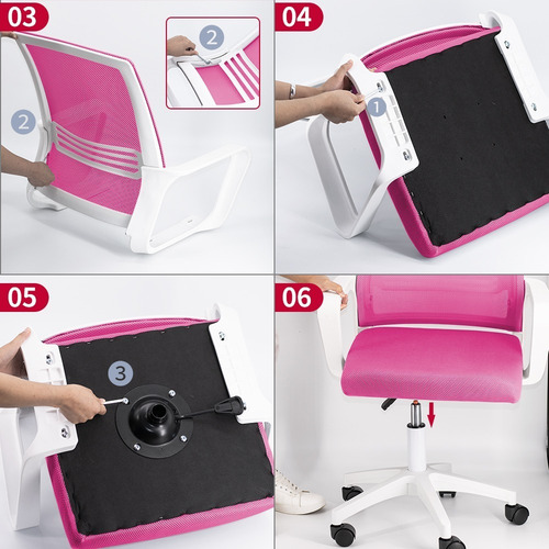 Silla Ejecutiva Con Respaldo Y Giro, Regulable, Para Oficina