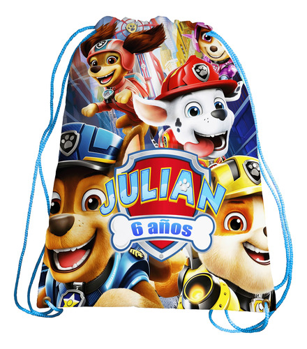 Dulceros Paw Patrol Personalizados Recuerdos Fiestas 40 Pz