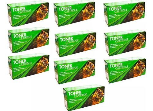 Kit De 10 Tóner 87a Genérico Cf287acomp-ai