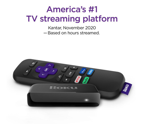Roku Premiere 3920 estándar 4K negro