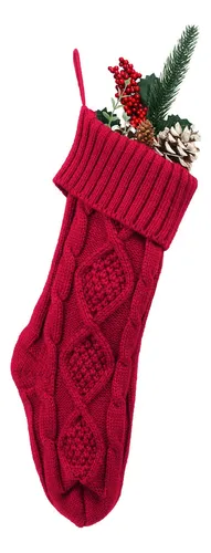 comprar Calcetines Navideos De Lana Bordados [u]