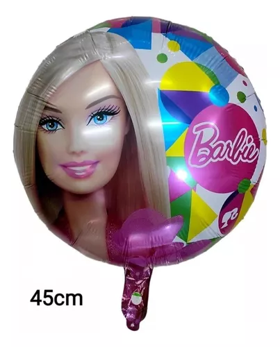 BALÃO MENINAS BARBIE - BALÃO MENINAS BARBIE 46CM - RICA FESTAS