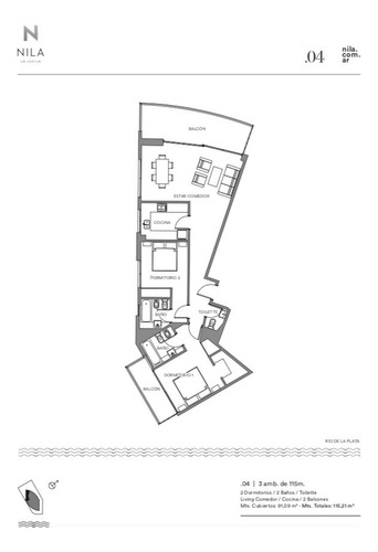 Nila · 3amb · Exclusiva Torre De Categoría · Mario Roberto Álvarez Y Asoc.·