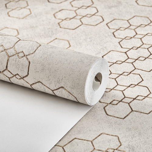 Papel De Parede Importado Textura Alto Luxo 10m Cola Grátis