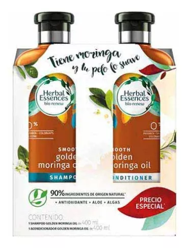 Herbal Essences Shampoo de Aceite de Argán y Aloe / 865 ml – Cropa Fresh