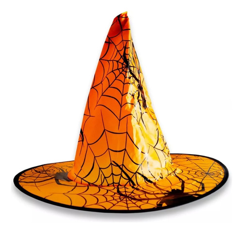 Sombreros De Bruja Iluminados De 8 Piezas Para Decoración De