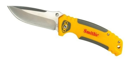 Cuchillo Navaja Smiths Edgesport Outdoor - Electromundo Color Amarillo/gris