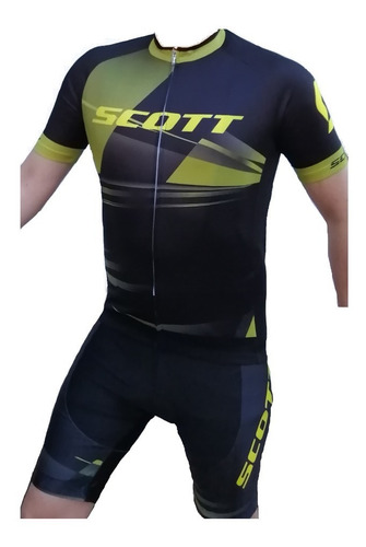 Conjunto Deportivo  Ciclismo Tricota + Calza Scott