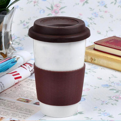 2x Funda Protectora Para Taza De Silicona Portátil, Taza