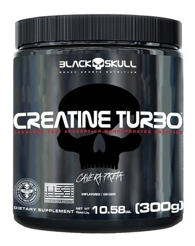 Creatina Turbo Black Skull