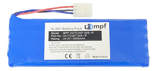 Mpf Products Reemplazo De Bateria De 2000 Mah 20s-1p Compati