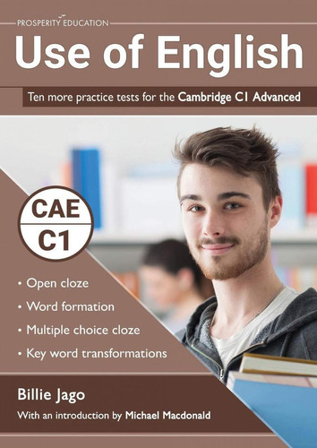 Libro: Use Of English: Ten More Practice Tests For The Cambr