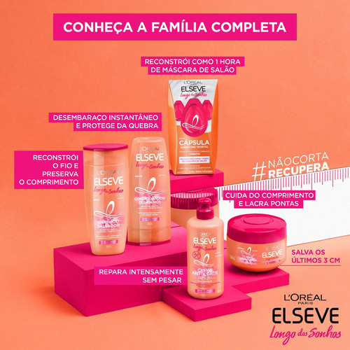 Elseve L'oréal Paris Longo Dos Sonhos - Shampoo 200ml