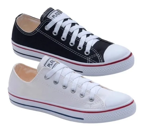 Tênis All Star Branco Cano Baixo, Tênis Feminino All Star Usado 87026269