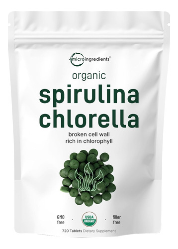 Clorella Y Espirulina  720 Tab - Unidad a $351