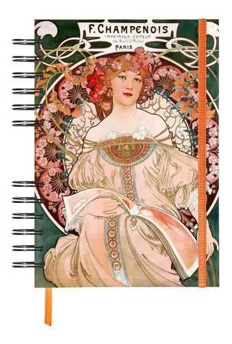 Agenda Semanal Daydreamer Alphonse Mucha - Grande