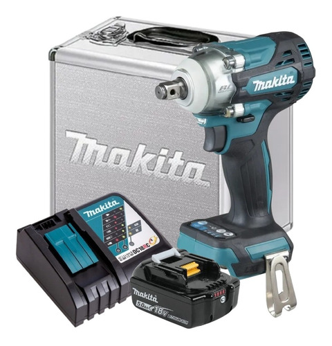 Chave De Impacto A Bateria 18v 5ah Dtw300 1/2 Makita +maleta