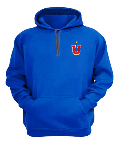 Poleron U De Chile Bordado Unisex