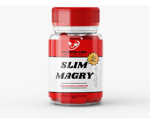 Mundial Caps Slim Magry Sabor Sem Sabor