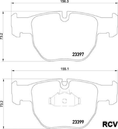 Balatas Disco Del Para Land Rover Range Rover 3.6l 2010