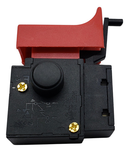 Interruptor Bosch F000608125 P/taladro Gsb 550 Re