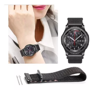 Banda Correa Nylon 42mm Galaxy Watch Active 2 3 Amazfit Bip