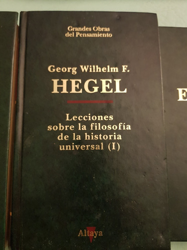 Hegel Lecciones De Filosofia