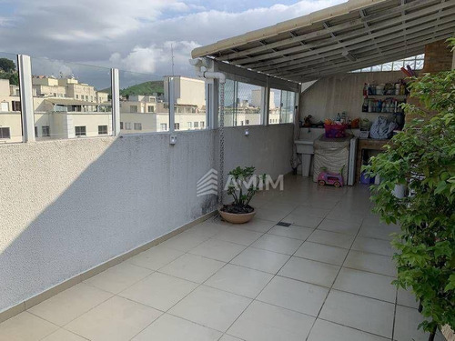Imagem 12 de 20 de Cobertura Com 2 Dormitórios À Venda, 100 M² Por R$ 530.000,00 - Barreto - Niterói/rj - Co0428