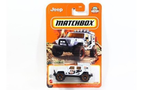 Miniatura Matchbox Jeep Wrangler Superlift 99/100 2022