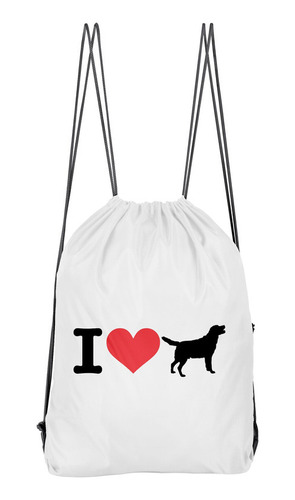 Bolso Deportivo I Love My Labrador (d0998 Boleto.store)