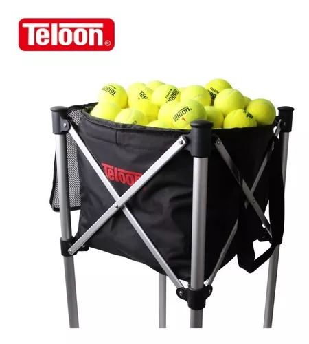 Carro Plegable para Pelotas de Teni Carrito Recogepelotas con