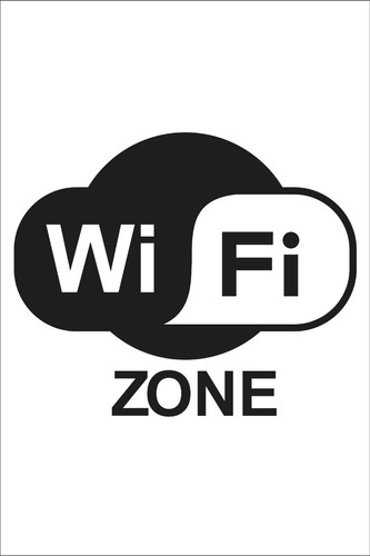 Wifi Zone Fumar Carteles Negocios Locales Vinilos Sintra 